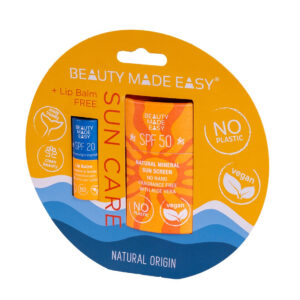Pack solar: Crema facial SPF50 + Bálsamo SPF20